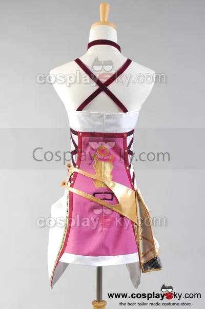 Final Fantasy XIII-2 FF 13-2 Serah Farron Cosplay Costume