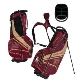 Florida State Seminoles WinCraft "Grid Iron III" 6-Way Stand Golf Bag