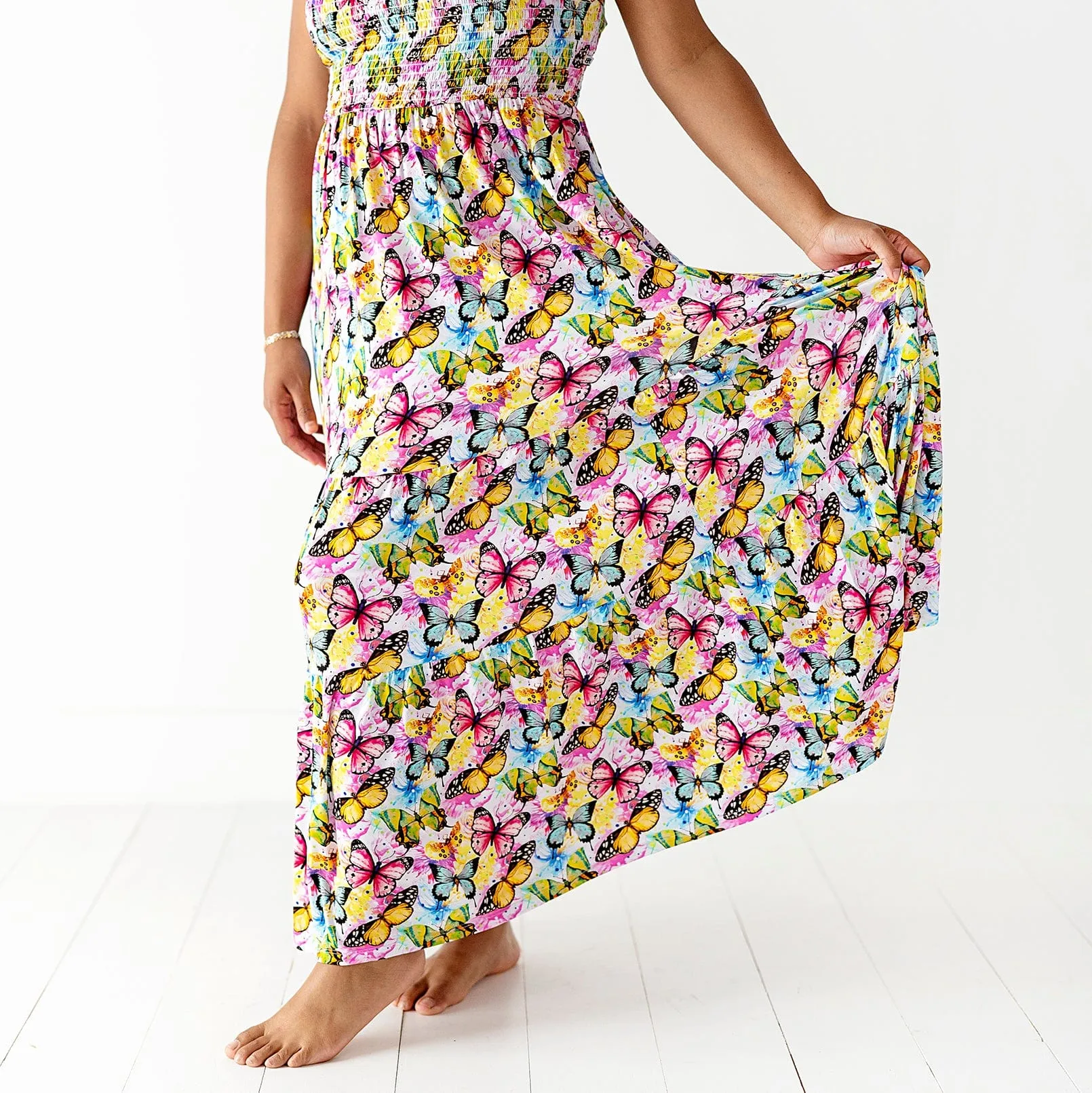 Flutter Away Mama Dress- FINAL SALE