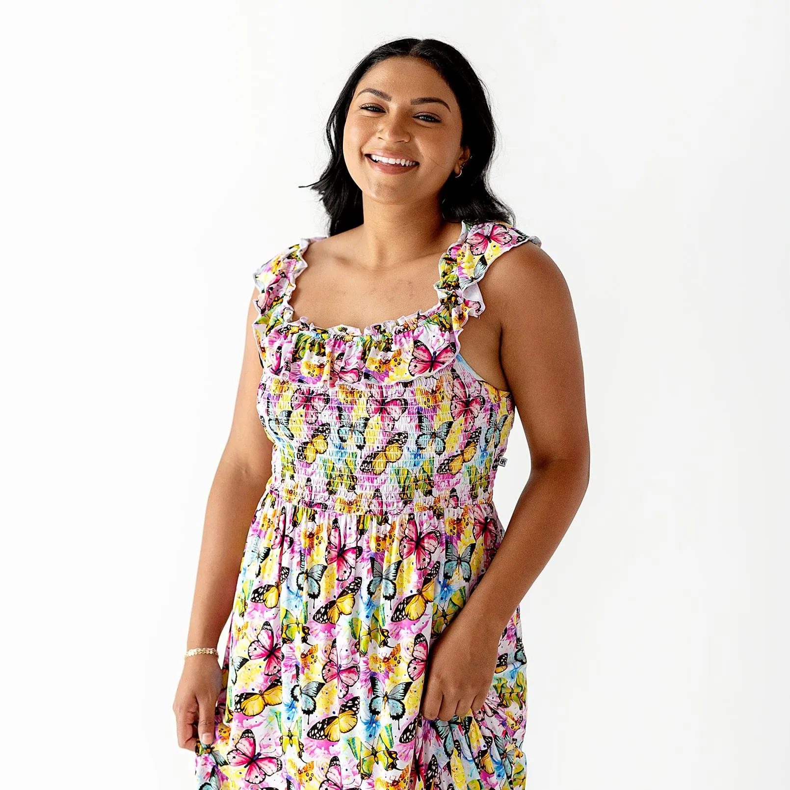 Flutter Away Mama Dress- FINAL SALE