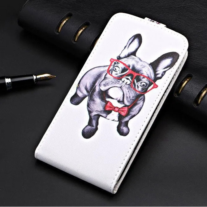 For On Philips S561 Case Business Leather Flip Case For Philips S561 S 561 Case 100% Special Cover Plain Cute Phone Bag