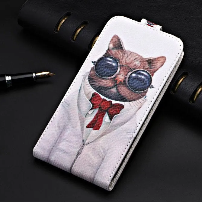 For On Philips S561 Case Business Leather Flip Case For Philips S561 S 561 Case 100% Special Cover Plain Cute Phone Bag