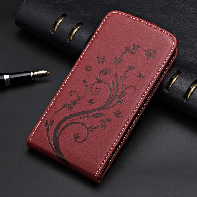 For On Philips S561 Case Business Leather Flip Case For Philips S561 S 561 Case 100% Special Cover Plain Cute Phone Bag