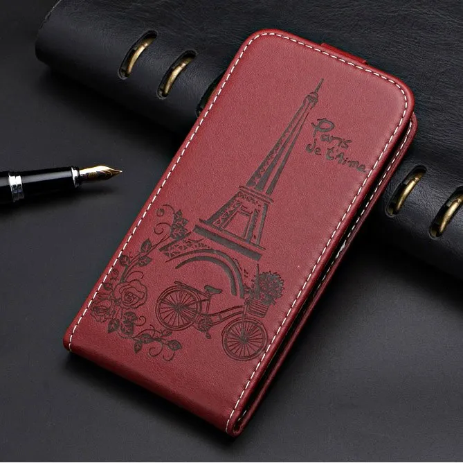 For On Philips S561 Case Business Leather Flip Case For Philips S561 S 561 Case 100% Special Cover Plain Cute Phone Bag