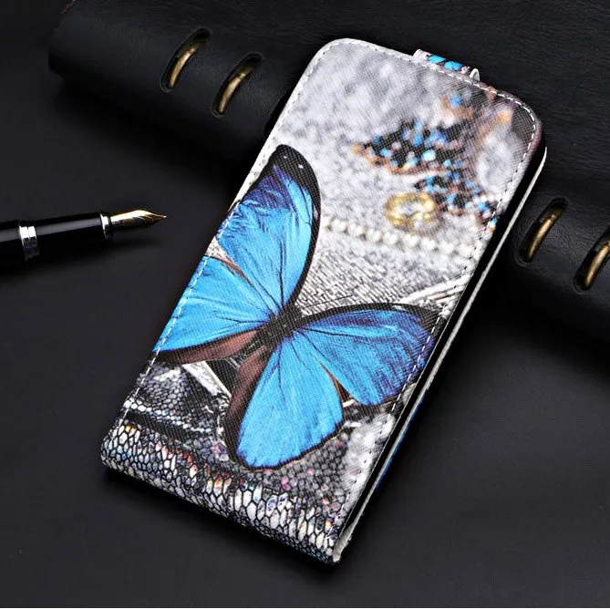 For On Philips S561 Case Business Leather Flip Case For Philips S561 S 561 Case 100% Special Cover Plain Cute Phone Bag