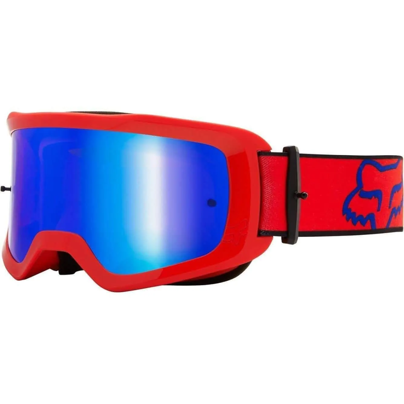 Fox Main Oktiv Mirrored Cycling Goggles - Red