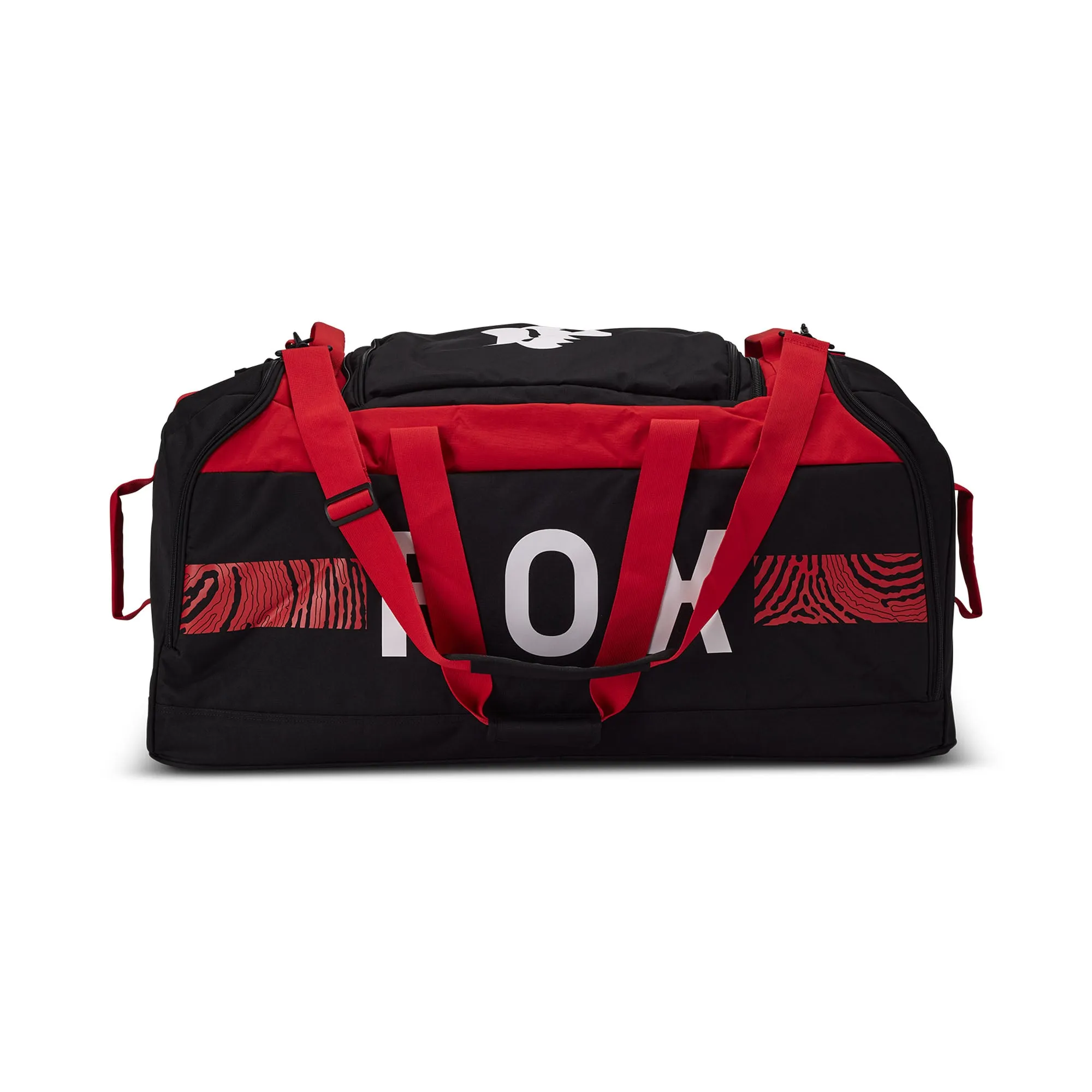 Fox Racing 32514-110-OS Podium Impression Duffle Gear Bag Fluorescent Red - One Size