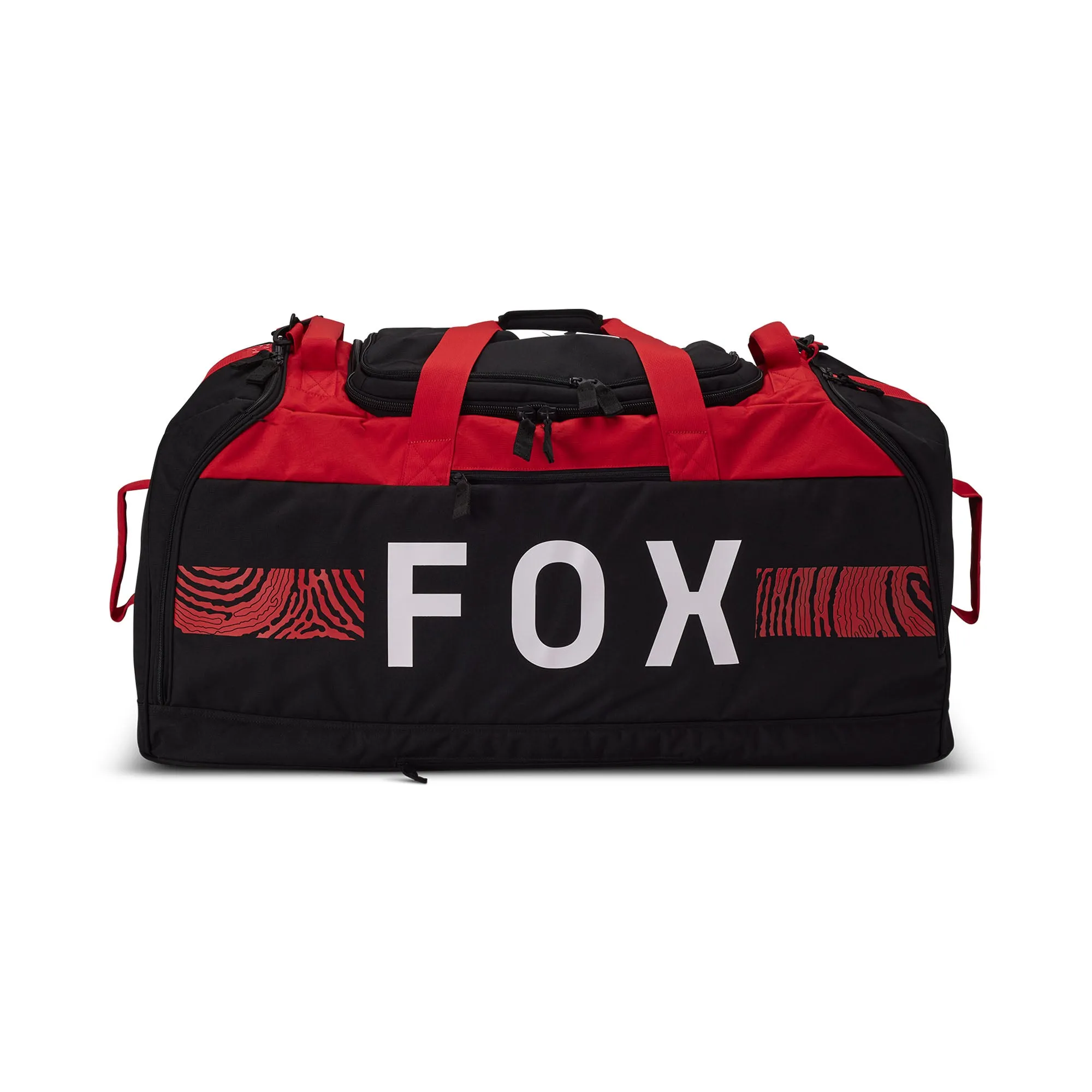 Fox Racing 32514-110-OS Podium Impression Duffle Gear Bag Fluorescent Red - One Size