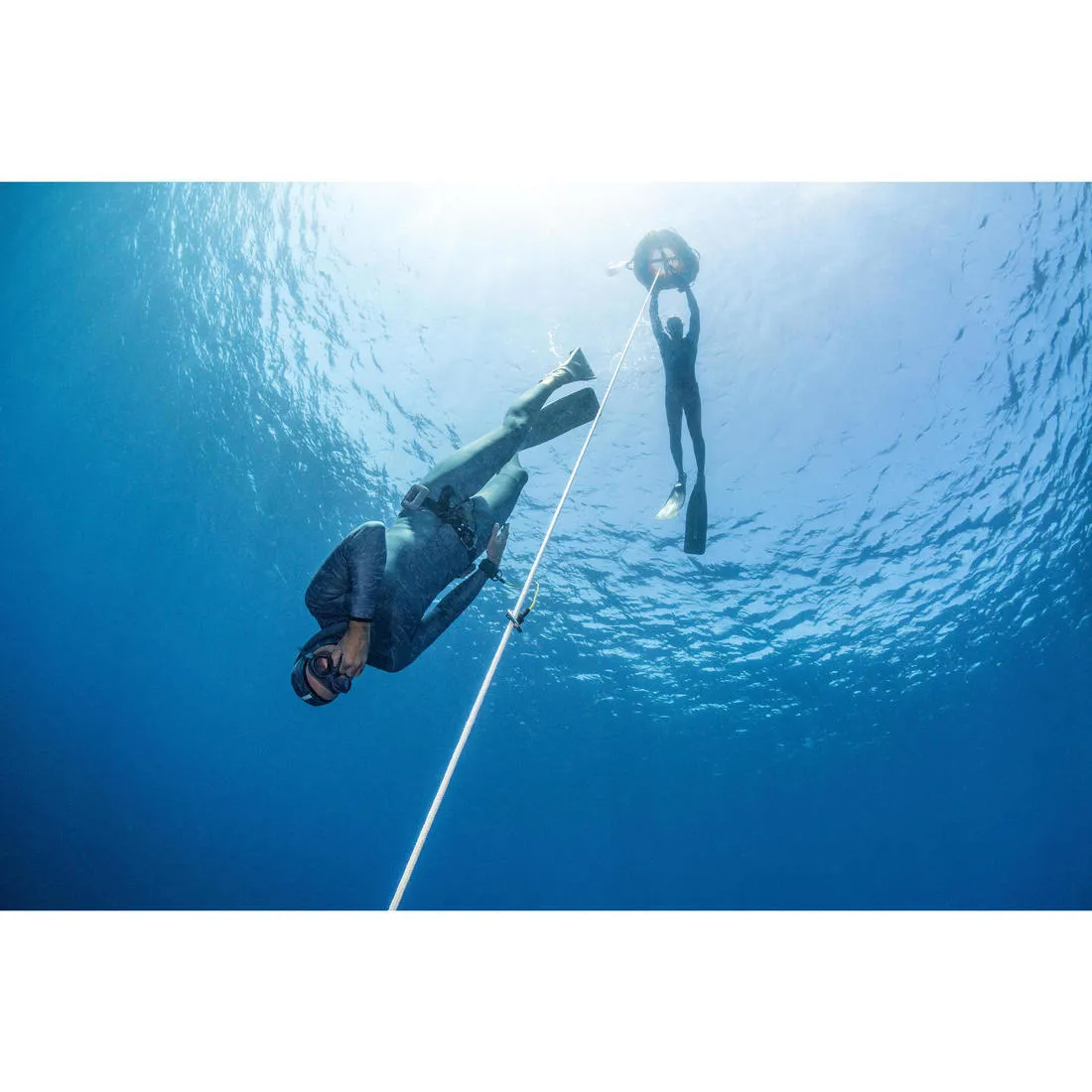 Freediving buoy FRD 500 Deep 20 for training space of up to 20m (line included).