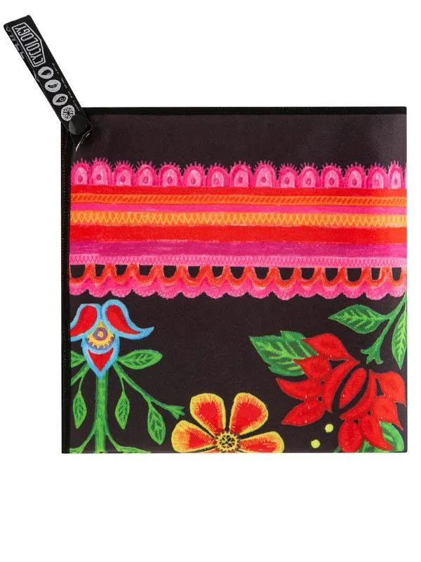 Frida Microfibre Towel Black