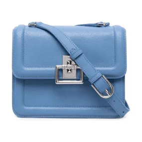 Furla Villa Small Leather Crossbody Bag - Vitello Blue