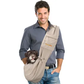 Furry Fido Classic Pet Sling - Khaki