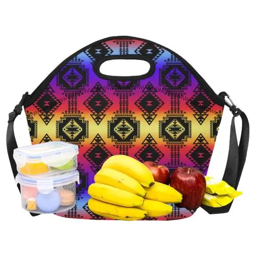 Gathering Sunset Neoprene Lunch Bag/Large