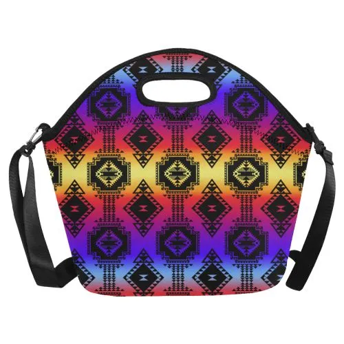 Gathering Sunset Neoprene Lunch Bag/Large