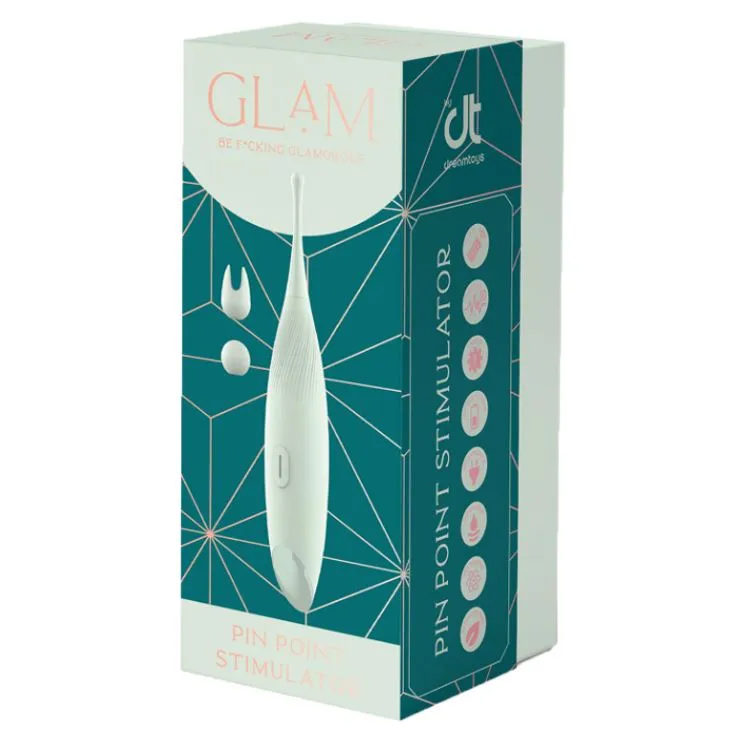 Glam Pin Point Clitoral Stimulator Green