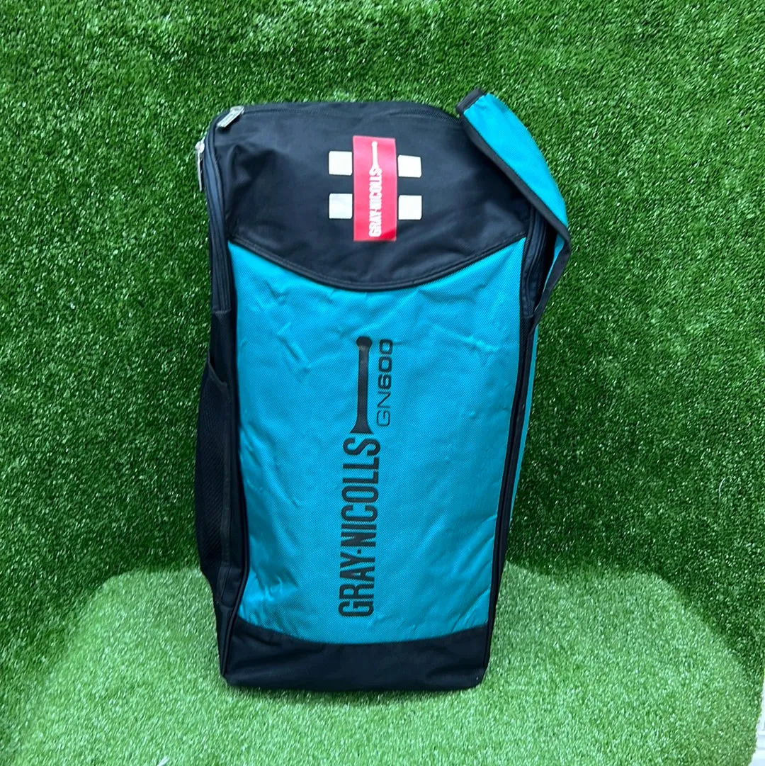 GN 600 Duffle (Aquamarine, Dark Green, and Blue) Cricket Kit Bag