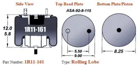 Goodyear 1R11-161 Air Bag 5766