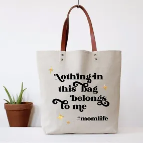 Hashtag Mom Life Tote Bag