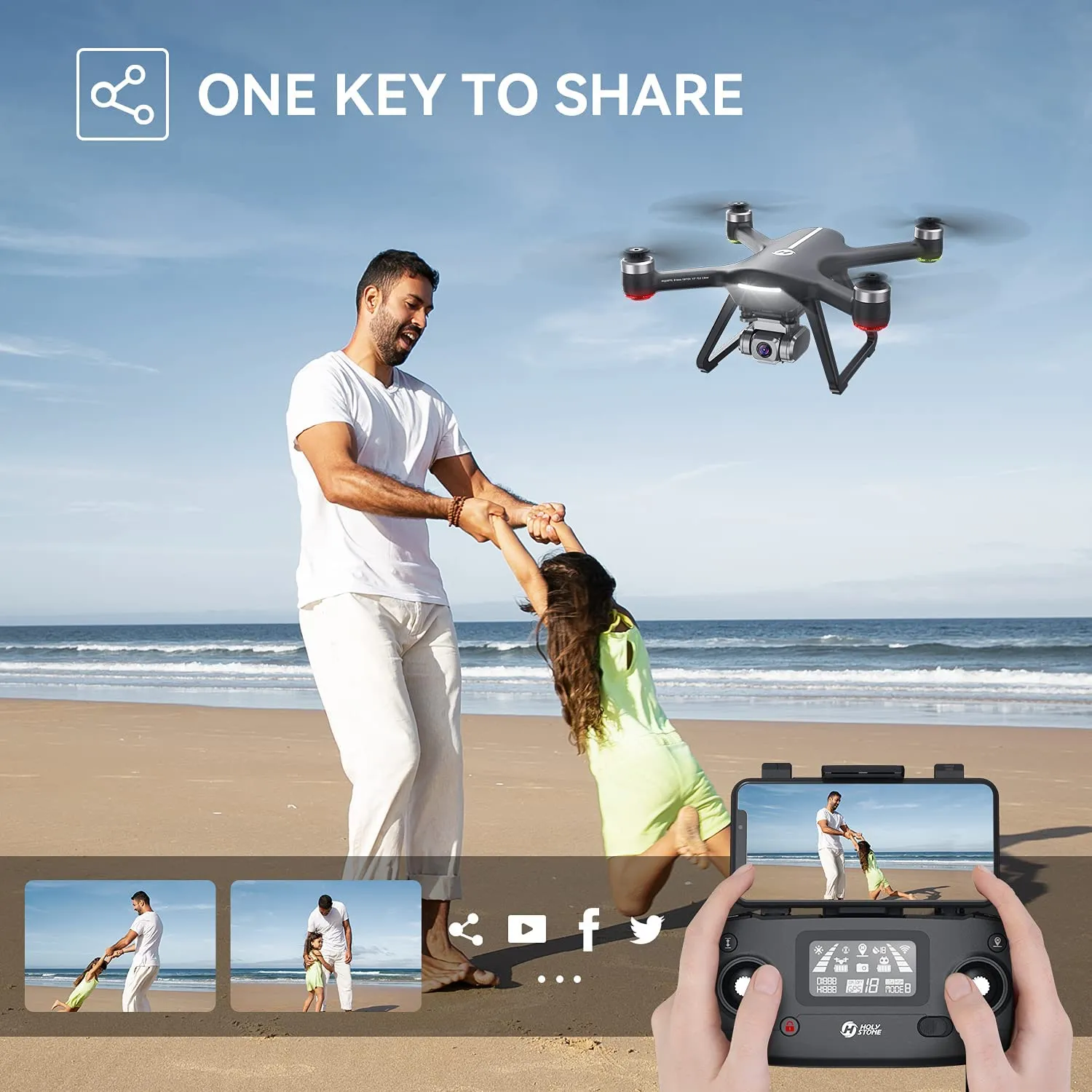 HS700E-Hobbyist Drone for Leisure