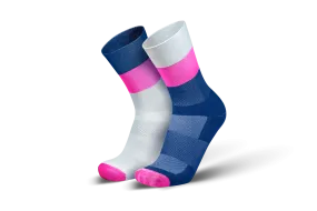 INCYLENCE Ultralight Mirrored Pink Long Sock