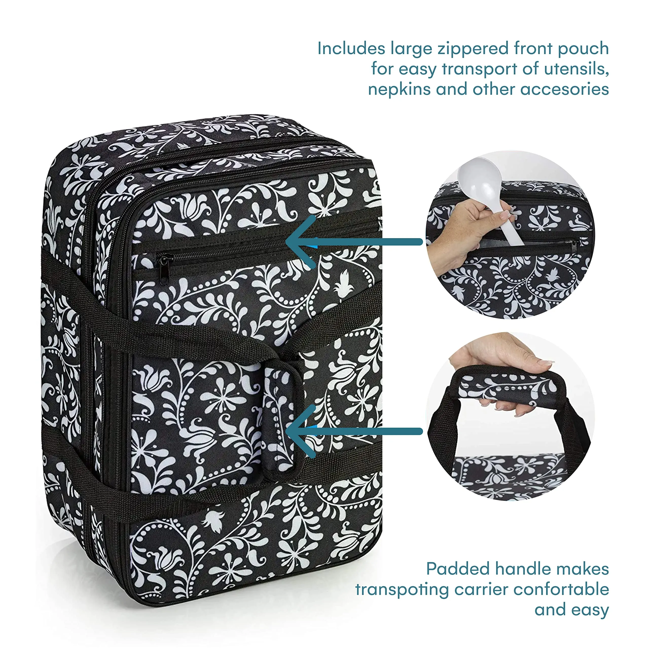 Insulated Casserole Travel Carry Bag X516