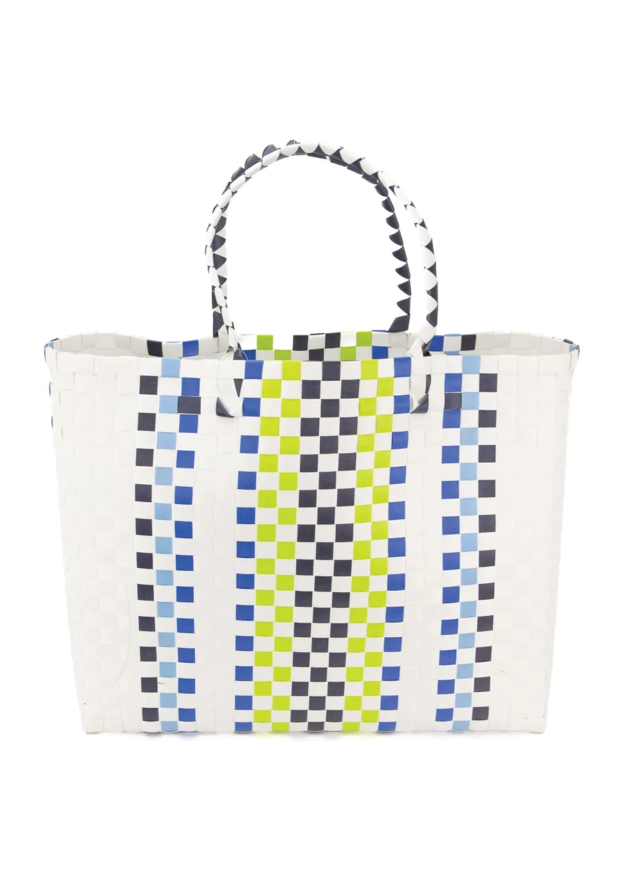 Island Breeze Woven Beach Tote