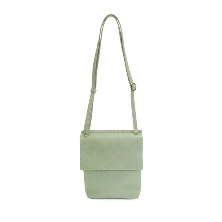 Joy Susan Aimee Front Flap Crossbody Mint