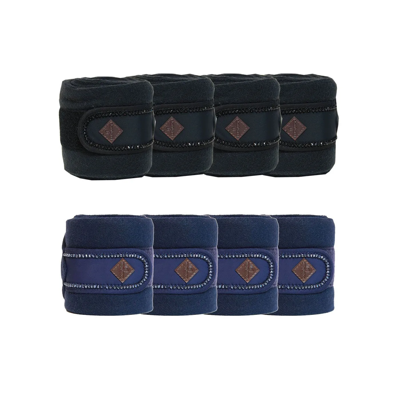 Kentucky Horsewear Pearls Polar Fleece Bandages