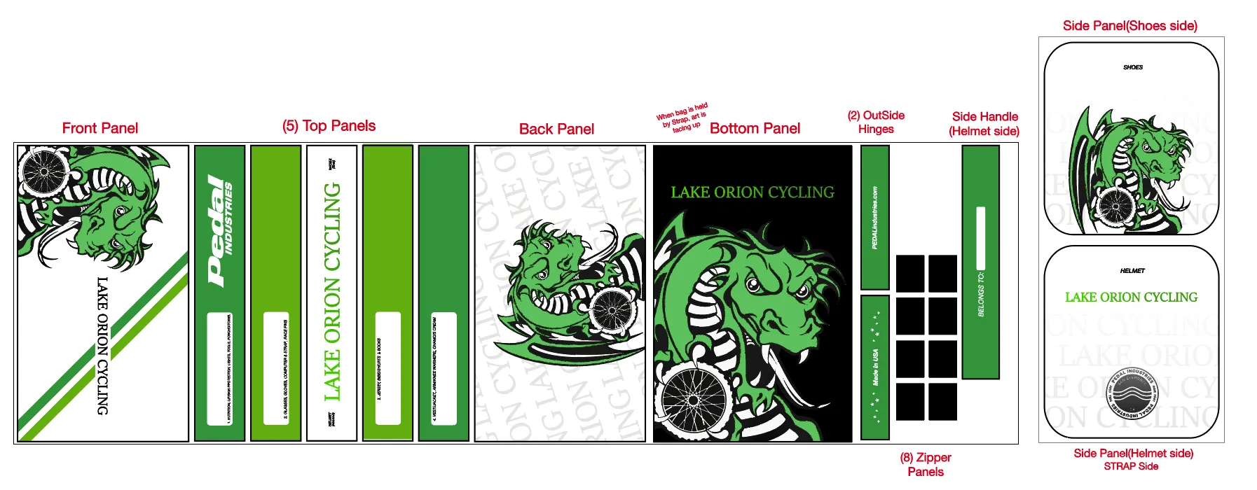 Lake Orion Cycling RACEDAY BAG™