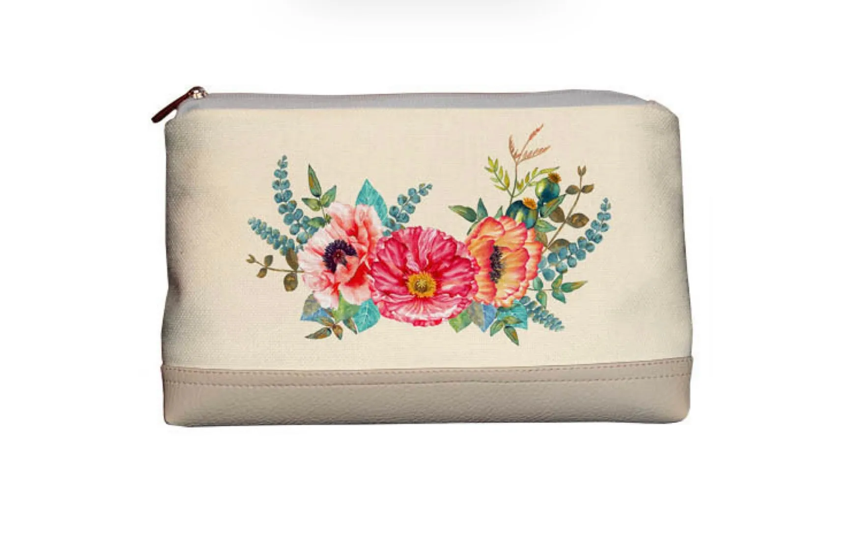 Large Make-up Bag “Poppies ”