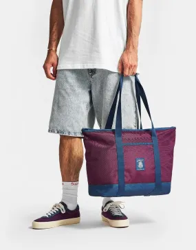 Last Resort x Julian Smith Cooler Bag - Plum/Dirty Blue