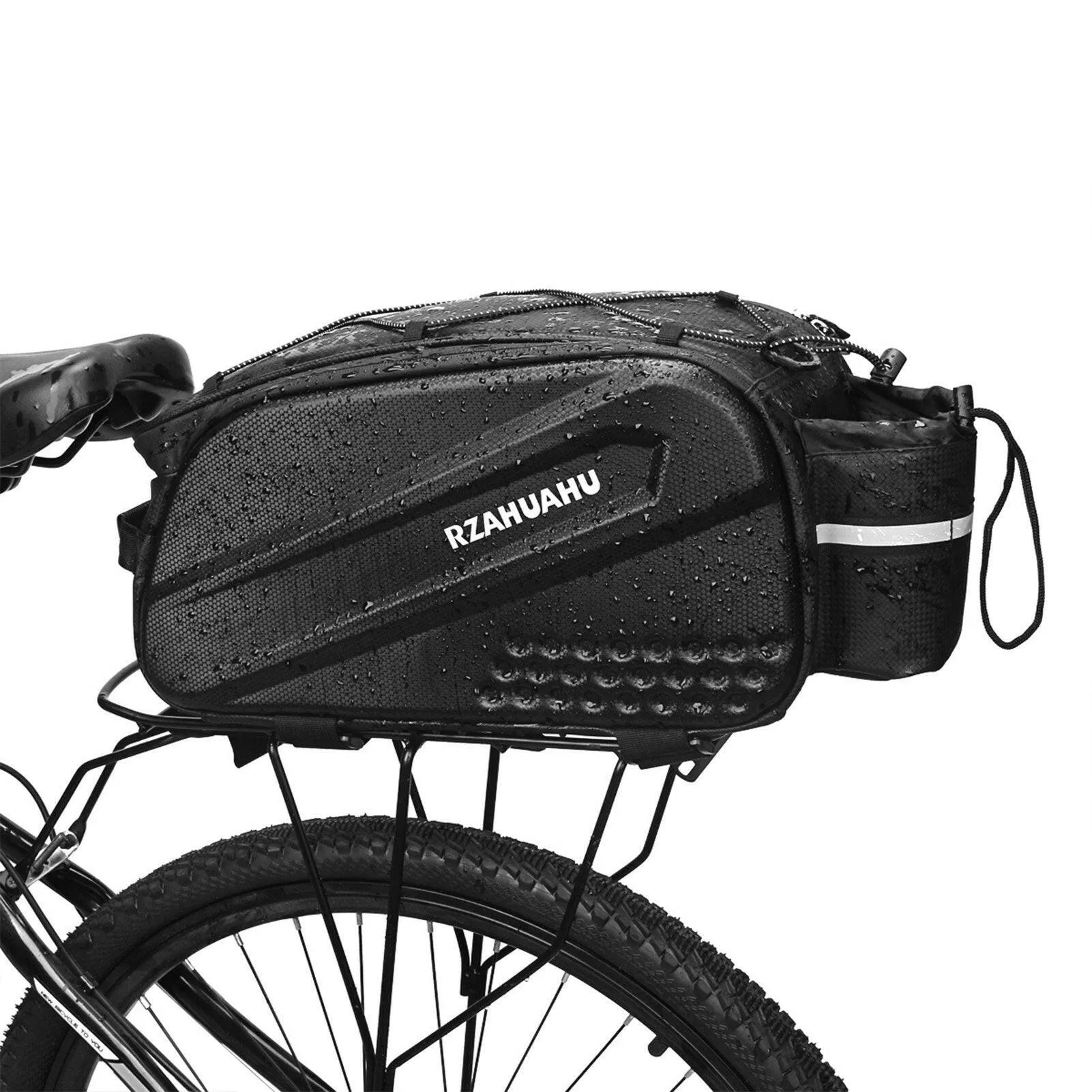 Lixada 10L Multifunctional Bicycle Rear Seat Bag Waterproof Cycling Bike Rack Trunk Cargo Bag Pannier Bag Handbag Shoulder Bag