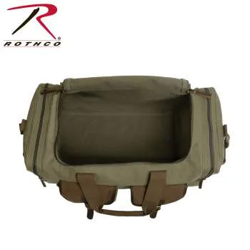 Long Journey Canvas Travel Bag - Olive Drab