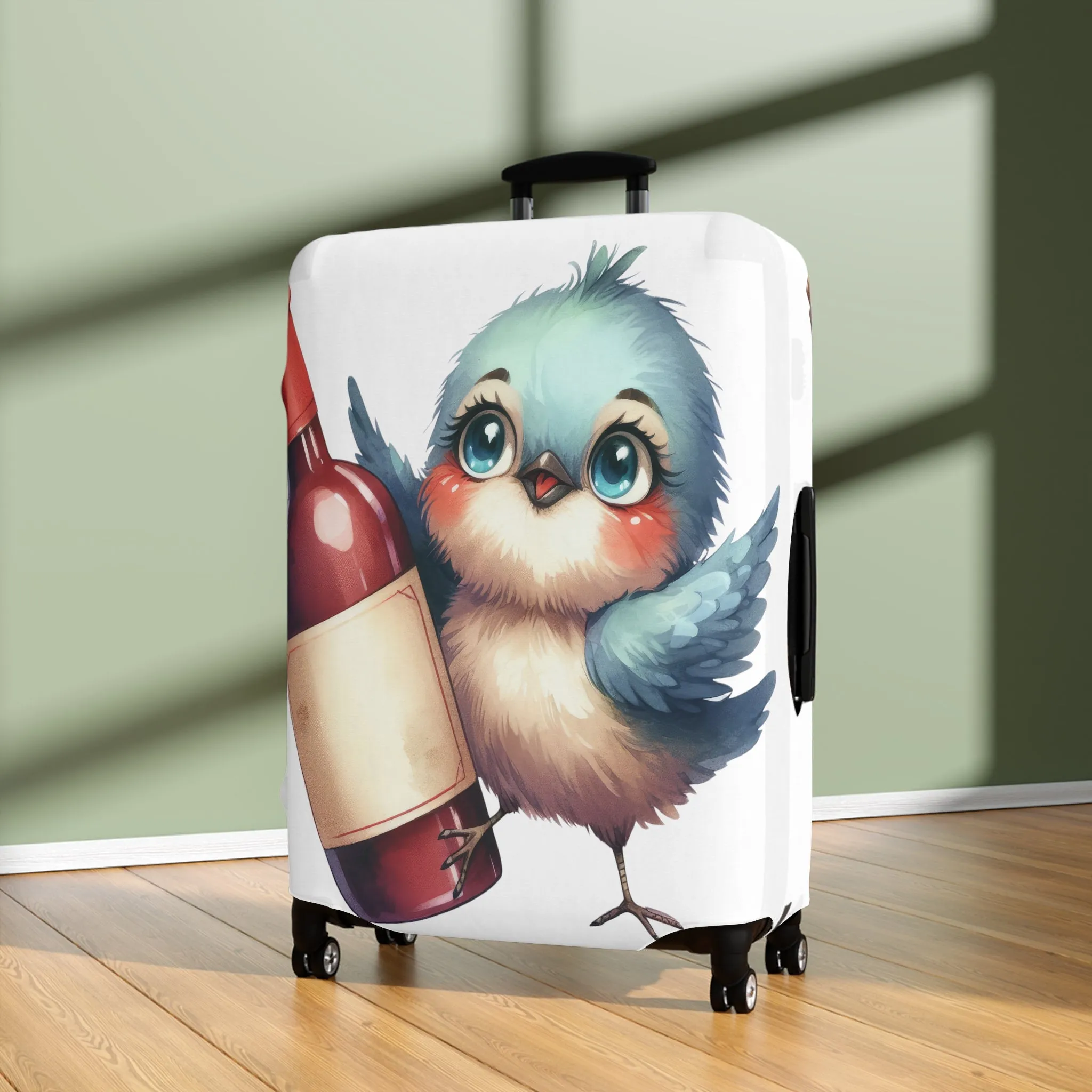 Luggage Cover, Cute Bird, awd-1641