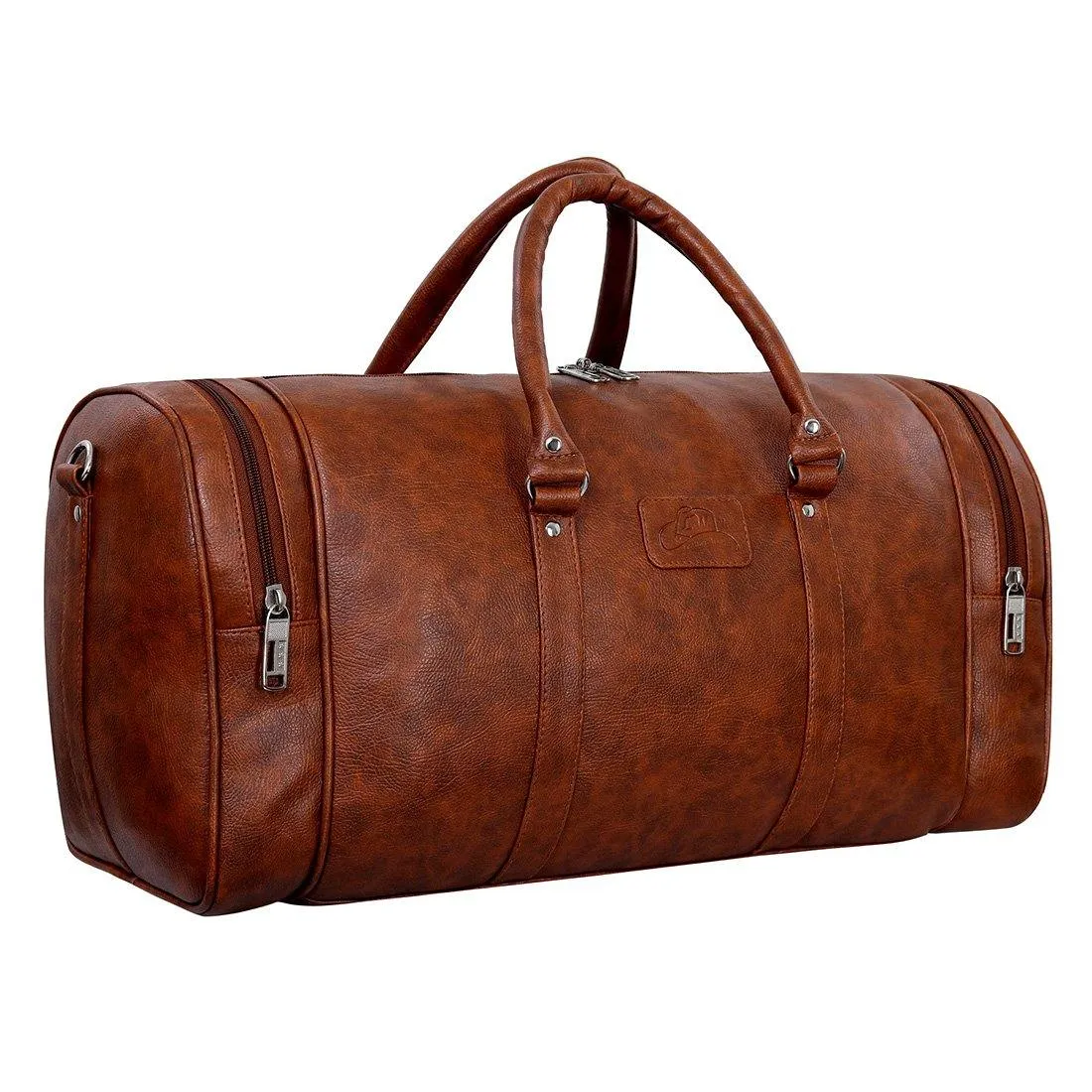 Luxurious Synthetic Leather Cabin Luggage Travel Duffel Bag