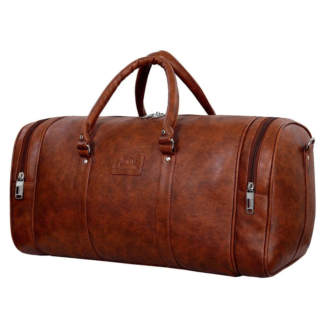 Luxurious Synthetic Leather Cabin Luggage Travel Duffel Bag