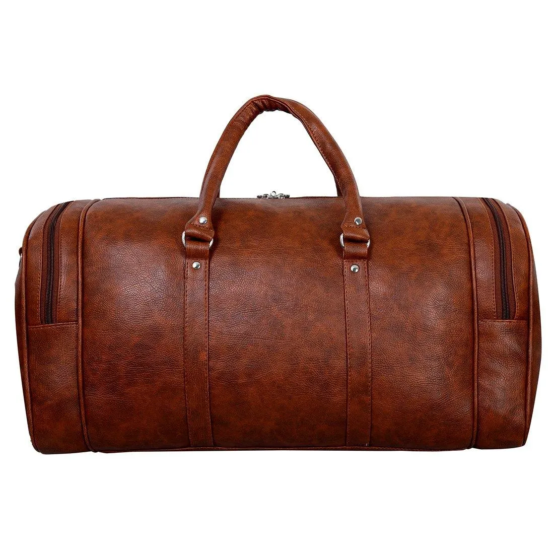 Luxurious Synthetic Leather Cabin Luggage Travel Duffel Bag