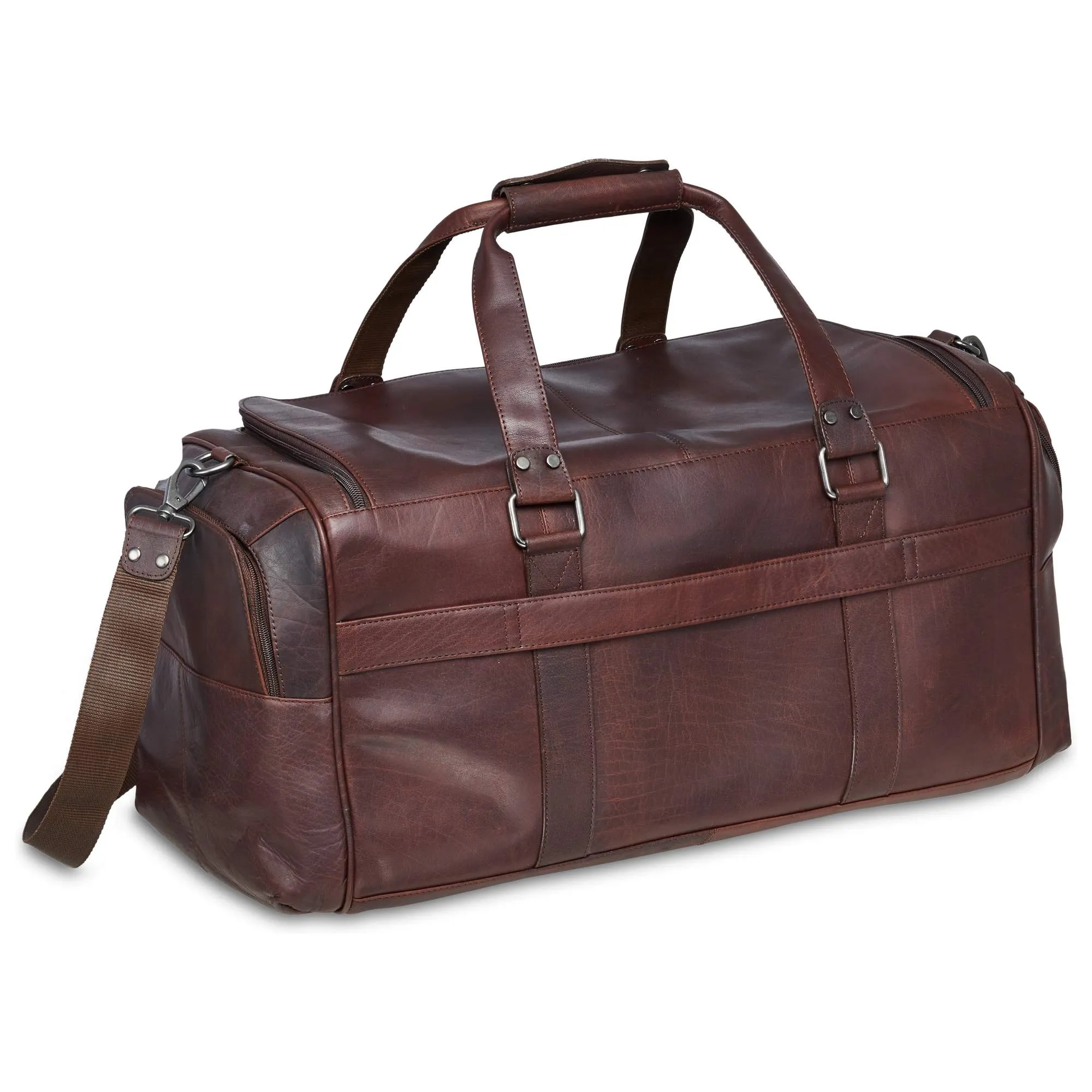 Mancini Leather Duffle Bag