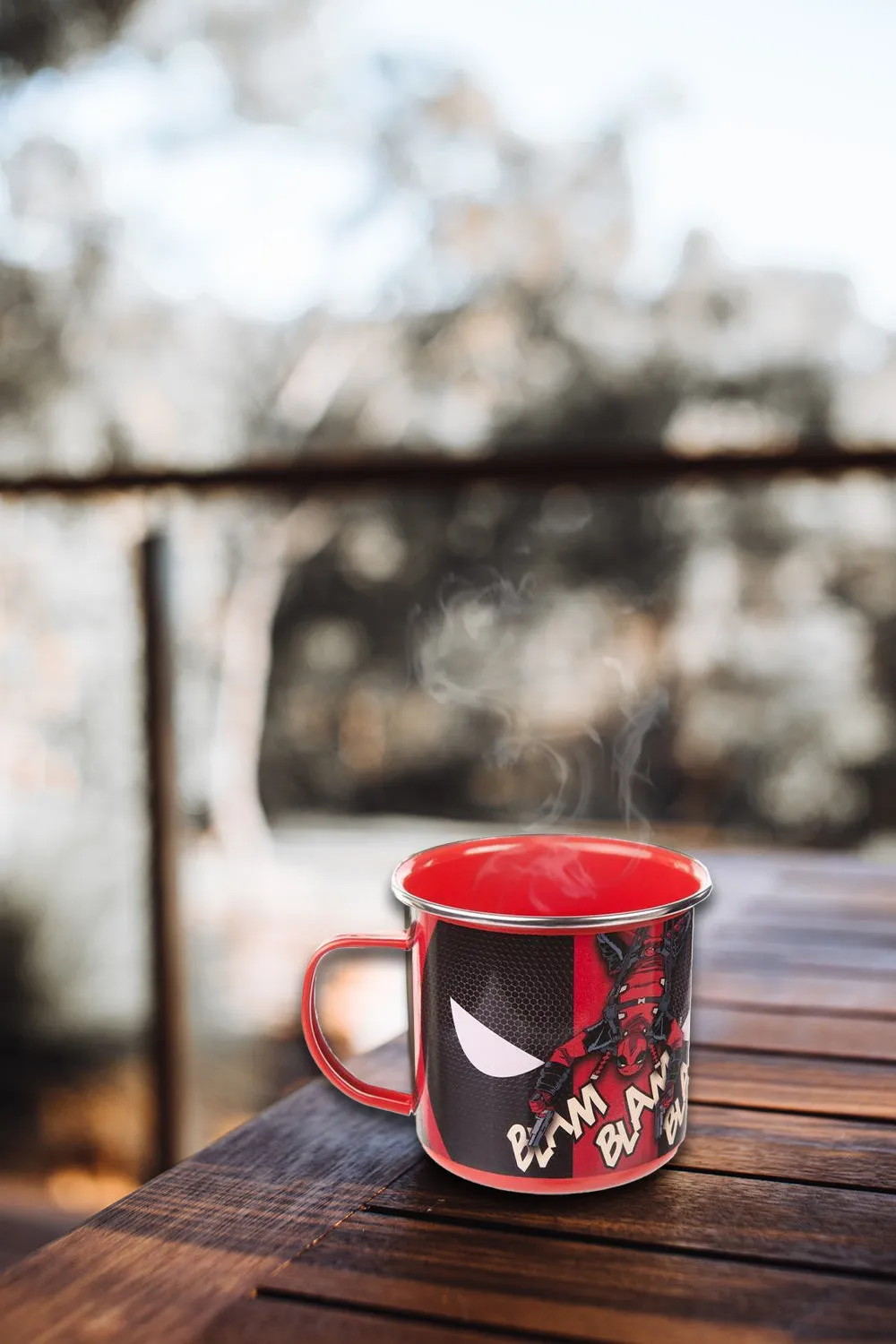 Marvel Deadpool Enamel Mug