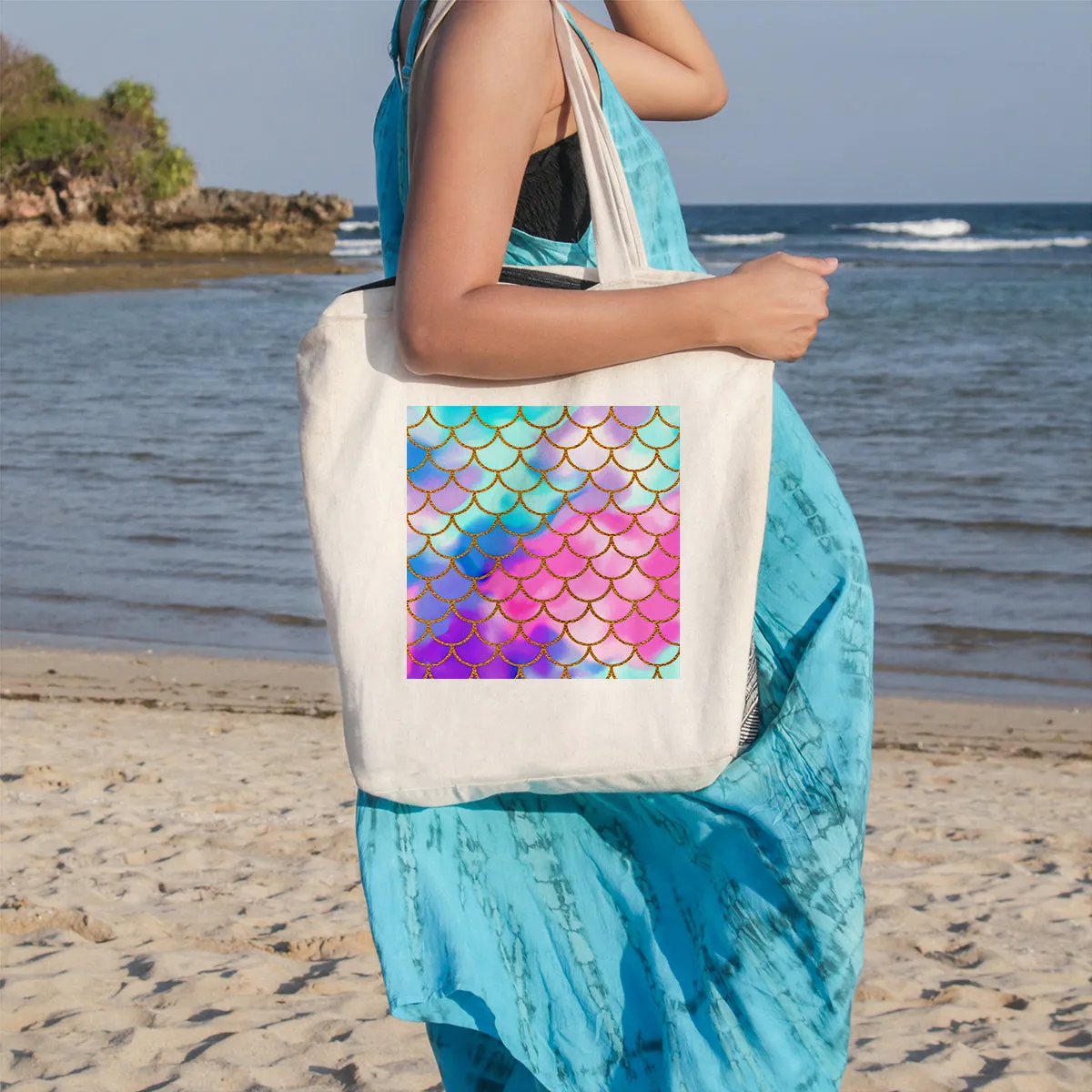 Mermaid Passion Beach Tote