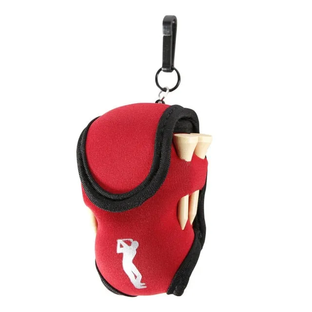 Multifunctional Portable Golf Ball Holder Mini Waist Bag