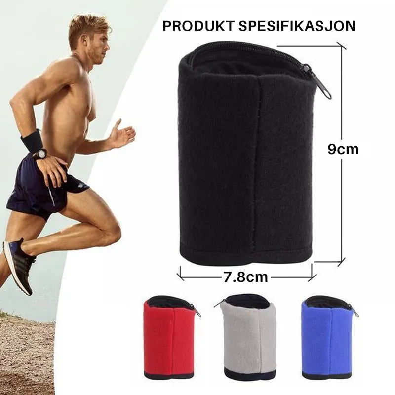 Multifunctional wrist bag for sports