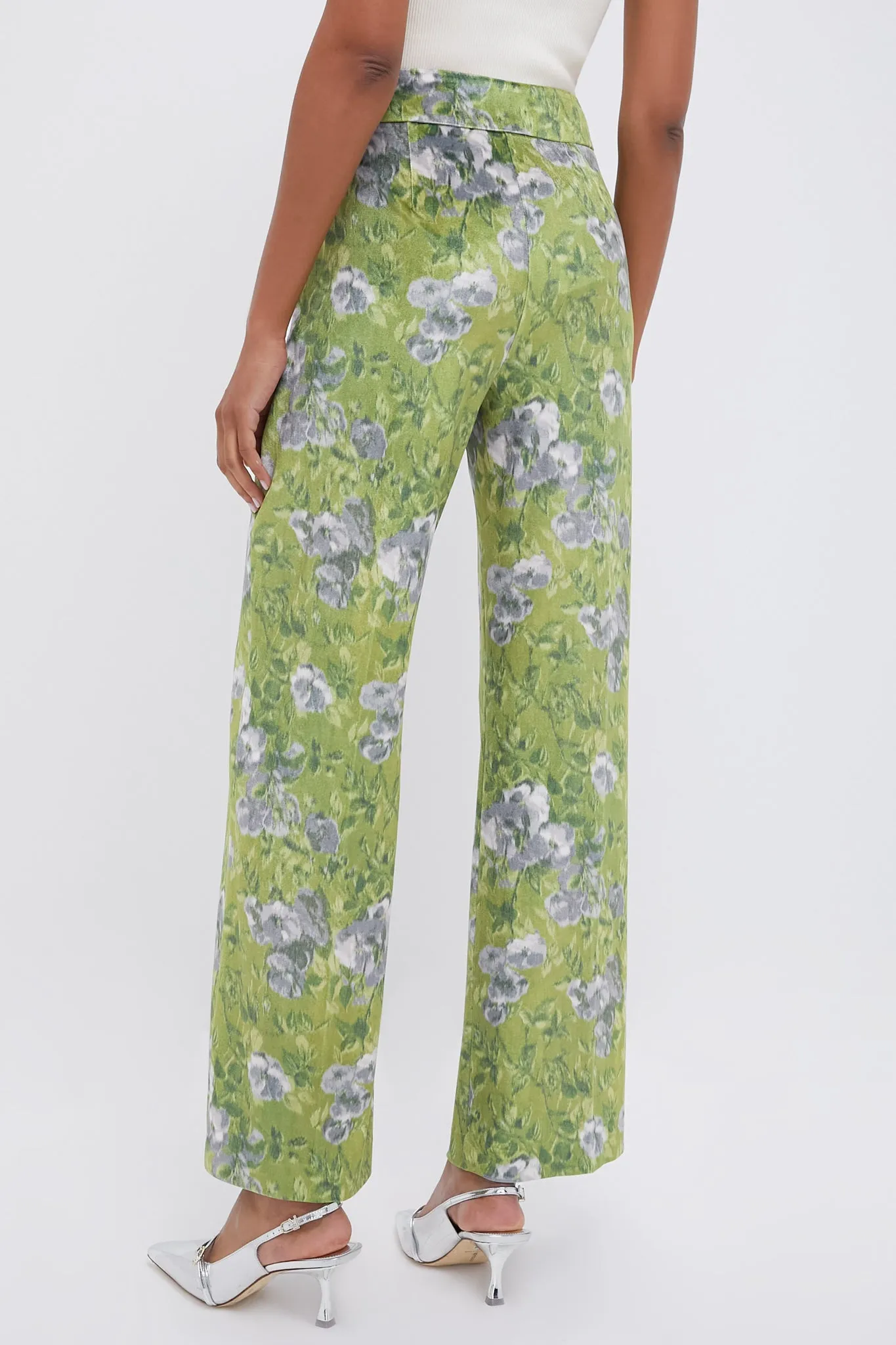 Muted Meadow Velvet Jax Pants