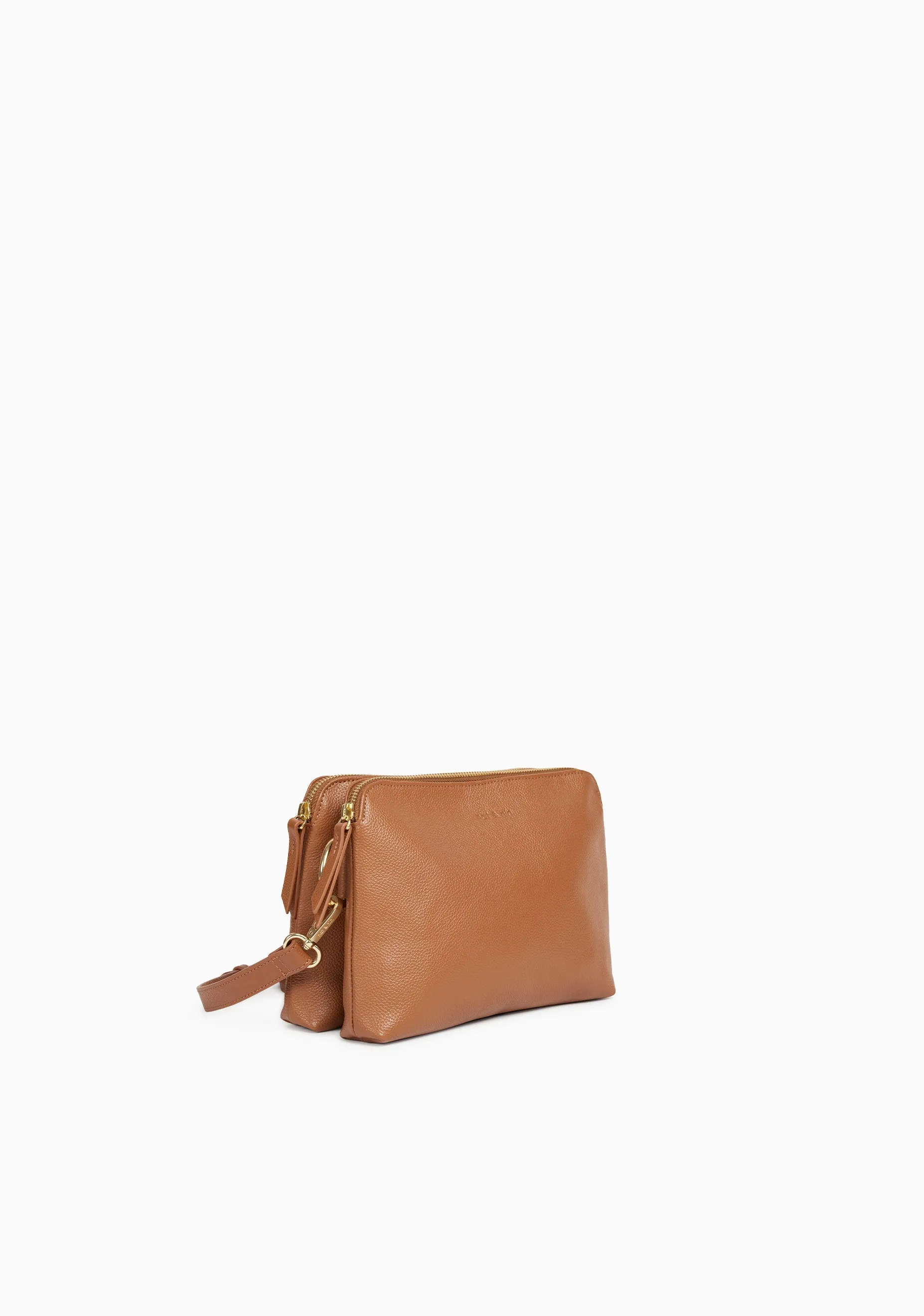 Nael Leather Bag_Hazelnut