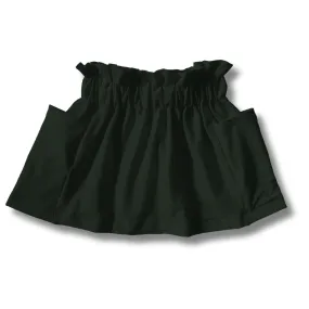 Needlecord Pocket Skirt - Bottle Green