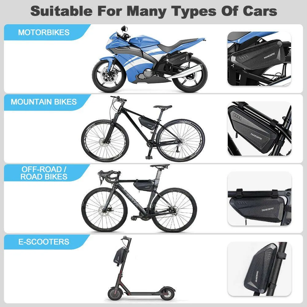 NEWBOLER Waterproof Bike Bag Electric Scooter Bag Motorcycle Bag Cycling Accessories Pouch For Bike Mobile Phone Bag