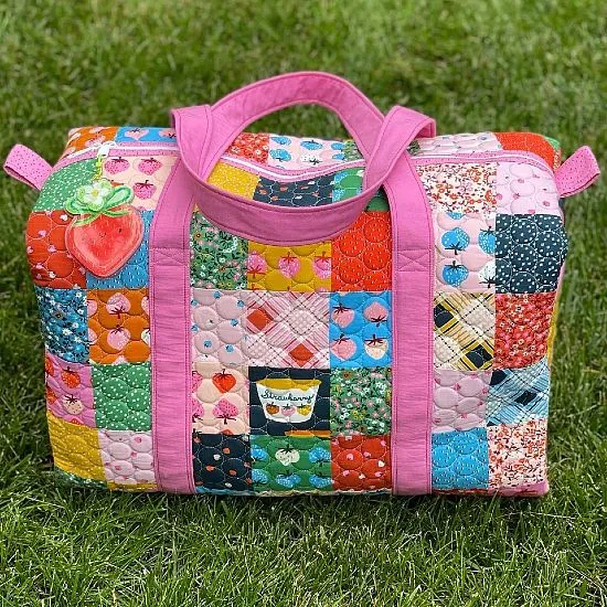 Patchwork Duffle Tote Pattern