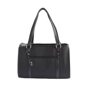 Payton Dog Carrier Handbag - Black