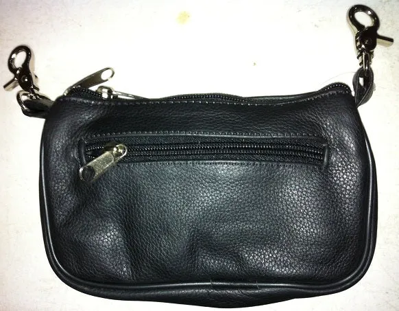 Phoenix bird grey hip clip bag