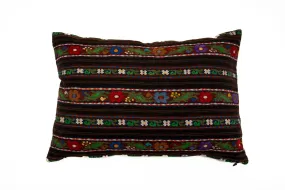 Pillow: Artifact textile, handwoven in Romania - P411